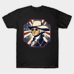 George Washington with sunglasses T-Shirt